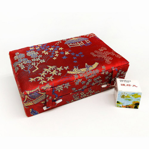 Пилюли для лечения печени Ху Ган / Hu Gan шкатулка