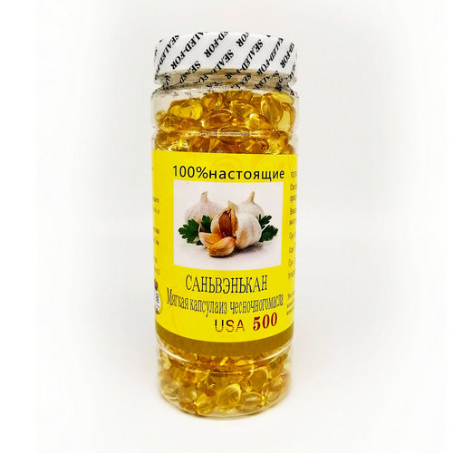 Капсулы с чесночным маслом Саньвэнькан