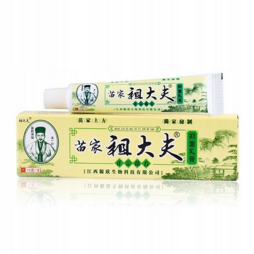 Мазь от кожных заболеваний Доктор Мяо Зудайфу / Miao jia zu dai fu / Zudaifu