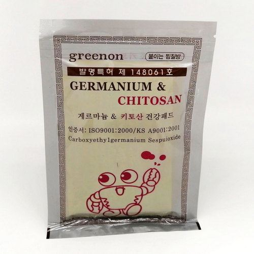 Лечебный пластырь с германием и хитозаном / germanium & chitosan (Корея)