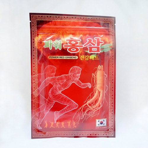 Согревающий пластырь для суставов Сила Красного Женьшеня / Power Red Ginseng