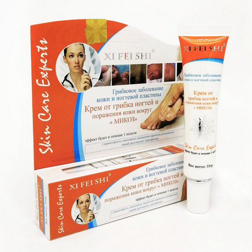Мазь для лечения грибка онихомикоза Щи Фей Ши / Xi Fei Shi 35 г